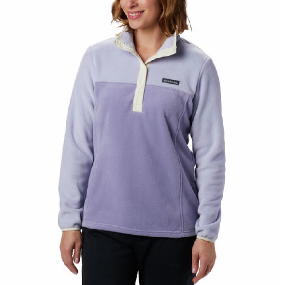 Columbia benton springs half‎ top button snap fleece Size 2X